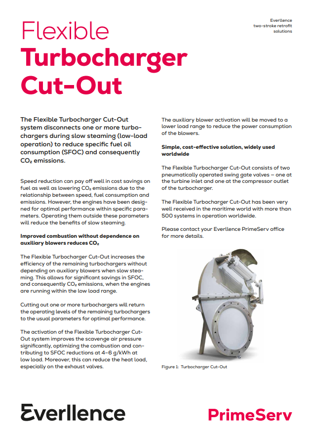 Flexible Turbocharger Cut-Out